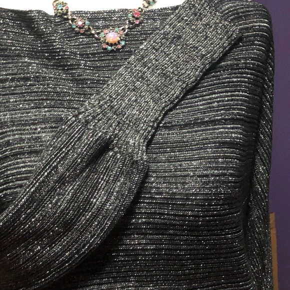 Violet & Ruby Shimmering Sweater Dress New!! - Picture 6 of 8
